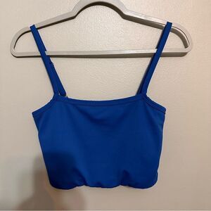 Stylish Blue Women's Tank Top